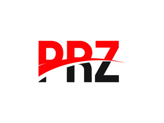 PRZ Letter Initial Logo Design Vector Illustration