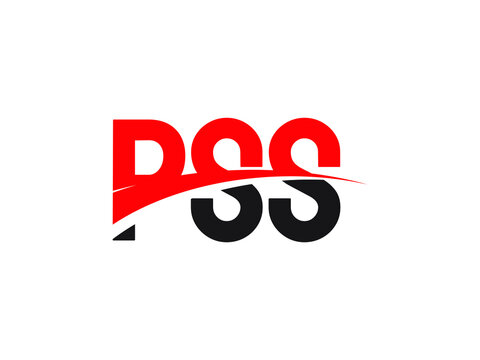 PSS Letter Initial Logo Design Vector Illustration