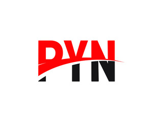 PYN Letter Initial Logo Design Vector Illustration