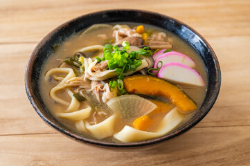 山梨名物　手作りほうとう