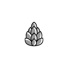 Pinecone logo design