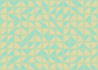 Fototapeta premium Abstract Geometric Pattern generative computational art illustration