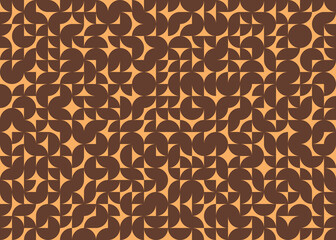 Abstract Geometric Pattern generative computational art illustration