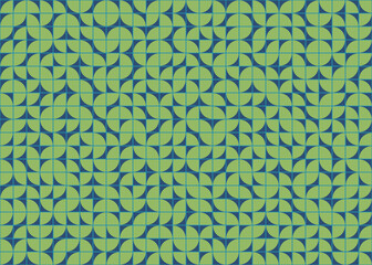 Abstract Geometric Pattern generative computational art illustration