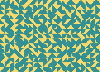 Abstract Geometric Pattern generative computational art illustration