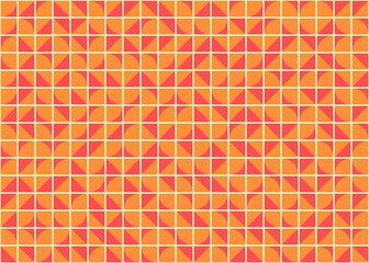 Abstract Geometric Pattern generative computational art illustration