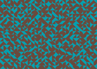 Abstract Geometric Pattern generative computational art illustration