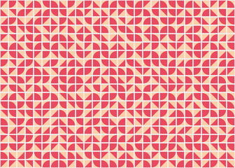 Abstract Geometric Pattern generative computational art illustration