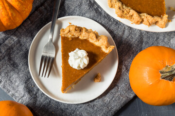 Homemade Healthy Thanksgiving Day Pumpkin PIe