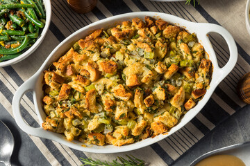 Homemade Thanksgiving Holiday Stuffing