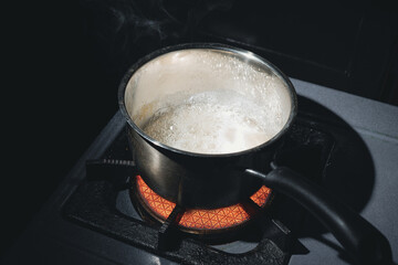 cooking the caramel