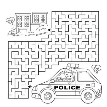 Car Maze Templates