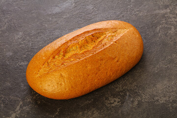 Homemade crust Bread loaf isolated