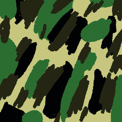 abstract camouflage pattern handrawn background