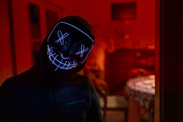 Halloween purge mask