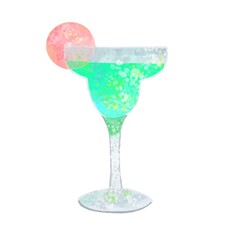 cocktail with lime and ice