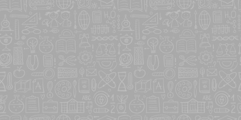 Back to School. Abstract Background. Seamless Pattern for your design