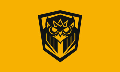 King Owl And Shield