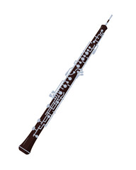 Oboe Woodwind classical orchestral musical instrument