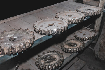 Disc cutters for metal processing, iron equipment for rough milling. Metalworking