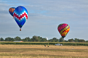 Naklejka premium National Championship Balloon Competition