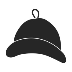 Sauna hat vector icon.Black vector icon isolated on white background sauna hat.