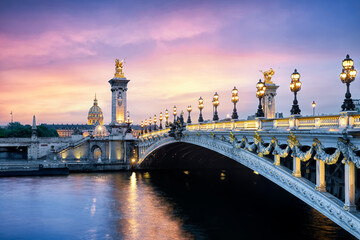 Alexandre III-brug - Parijs, Frankrijk