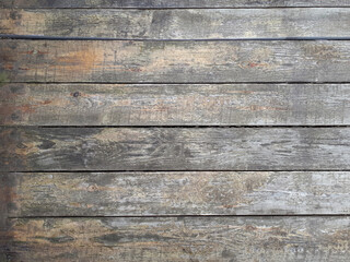 Obraz premium Old grey wood fence texture background. Darck wood planks texture rural wood. Boards wall natural background