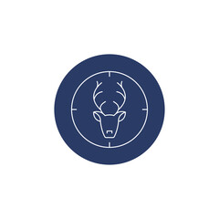 Deer Head Horns Hunting icon