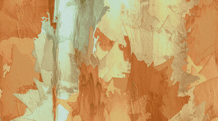 abstract yellow and orange artistic background with structure