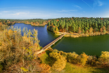  Most nad jeziorem Długim w Olsztynie