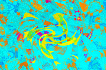 abstract colorful background with splashes of colour