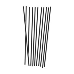 Pasta of italian black vector icon.Black vector illustration pasta and spaghetti,. Isolated illustration of italian food icon on white background.