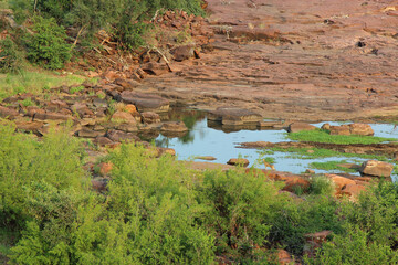 Afrikanischer Busch - Krügerpark - Red Rocks / African Bush - Kruger Park - Red Rocks /