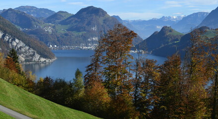 Fototapeta na wymiar suisse centrale