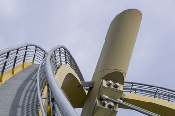 stairway to heaven, Low angle view of a bridge, close up