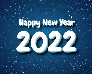 2022 happy new year. numbers 3D style. vector linear numbers. design of greeting cards. vector illustration.