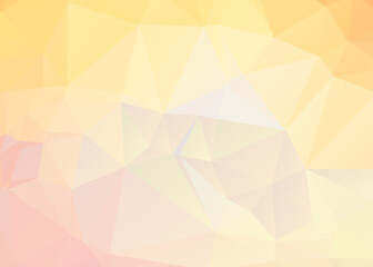 Obraz premium Simple brown yellow background consisting Abstract triangle