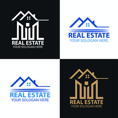 Real estate logos Free vector in Adobe Illustrator ai ( .ai ) format
