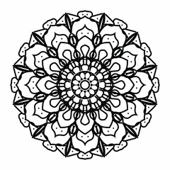 decorative concept abstract mandala illustration