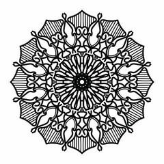 decorative concept abstract mandala illustration