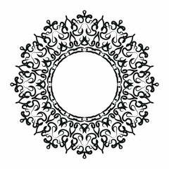decorative concept abstract mandala illustration