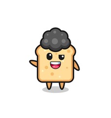 bread character as the afro boy