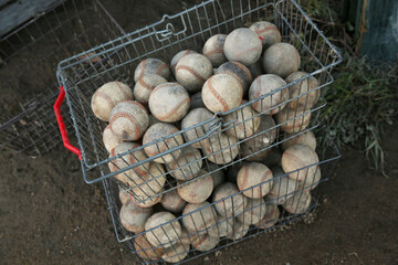 １９５０年代野球場、撮影セット