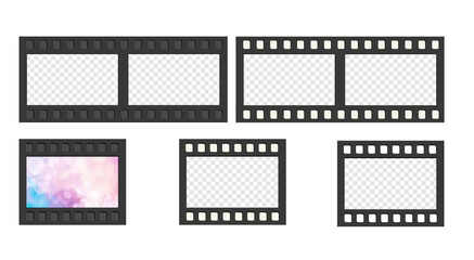 Negative film style frame, black,ネガフィルム風フレーム,黒