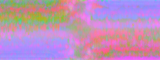 Abstract iridescent glitch art background image.