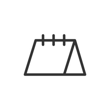 recommend clip art: Premium week line icon for app, web and UI.