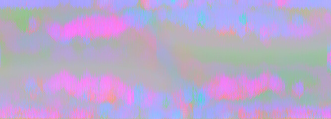 Abstract iridescent glitch art background image.