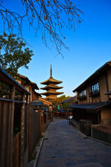 Obraz premium 京都 法観寺 八坂の塔
