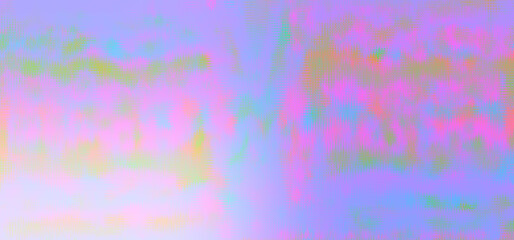Abstract iridescent glitch art background image.